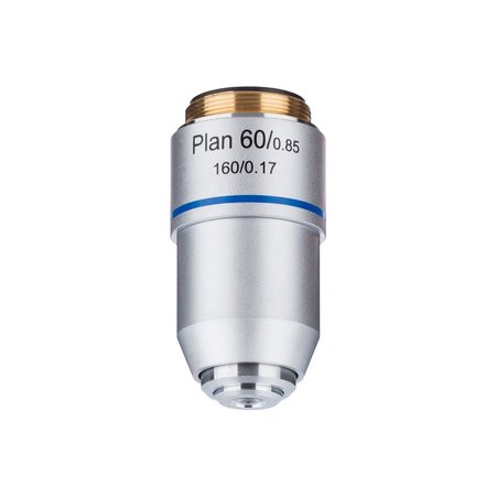 AMSCOPE 60X Plan Achromatic Compound Microscope Objective Lens PA60X-V300